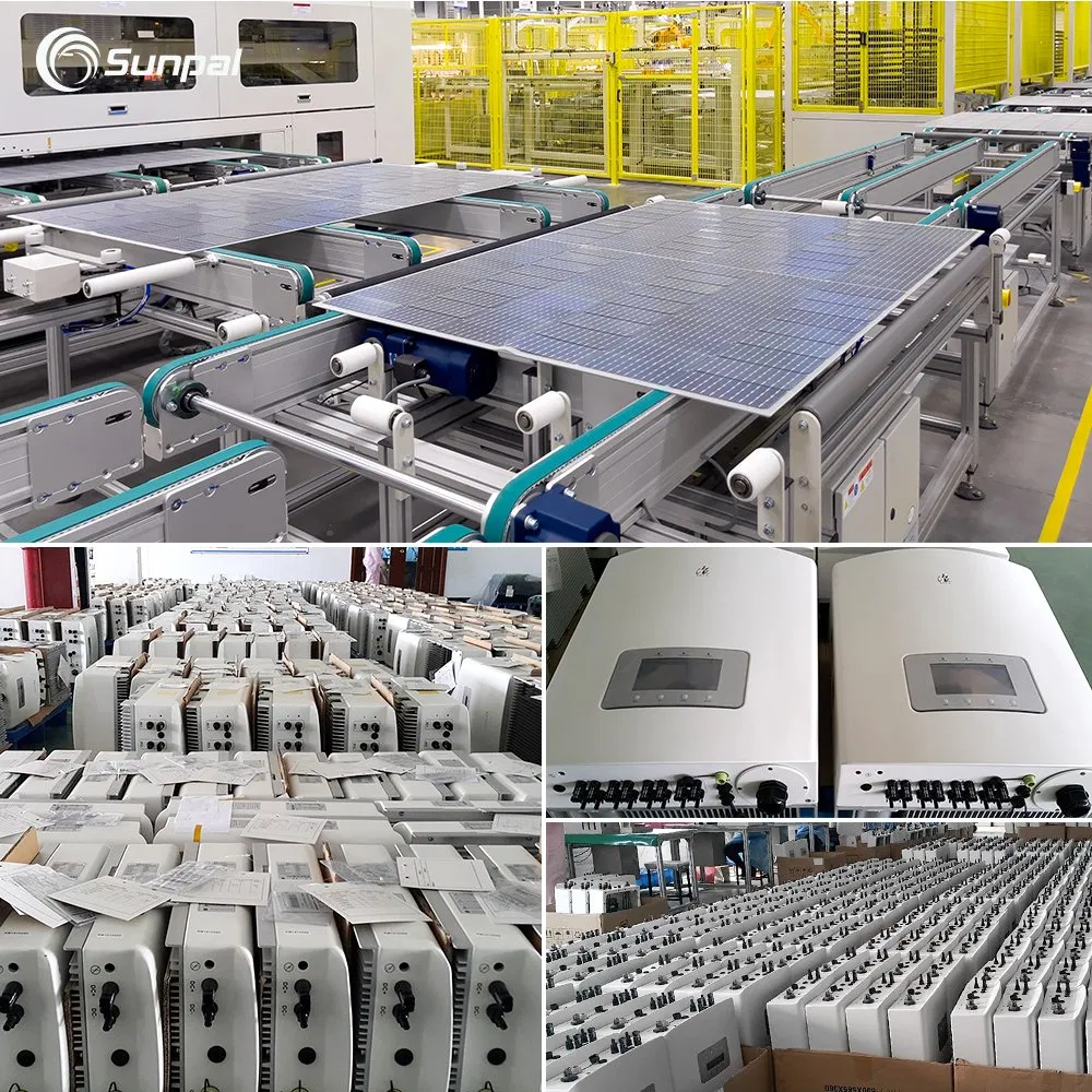 Sunpal Solar All In One Storage Systems 100Kw 450Kw 500Kw On Grid Complete Energy Solar Panel System