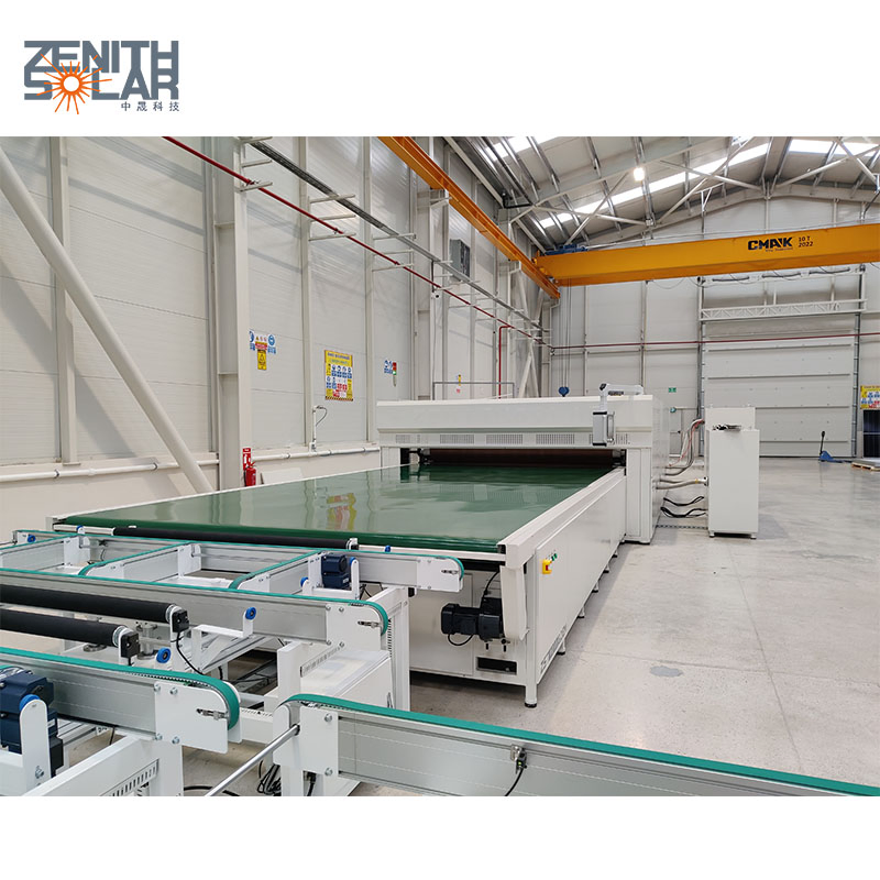 Zst 25-75MW Solar Module Manufacturing Line Big Solar Cell Laminator