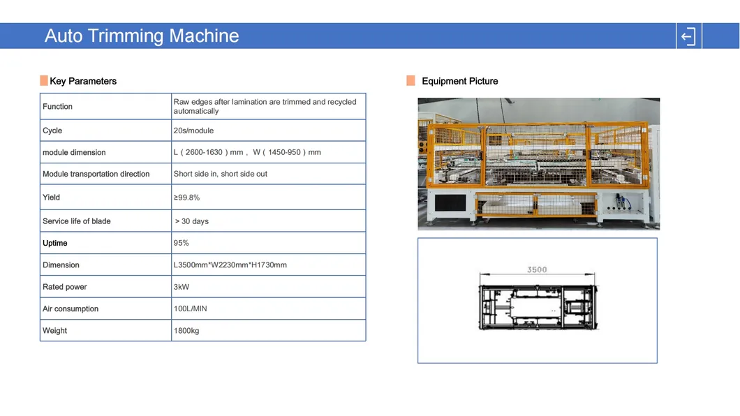 Solar Module Assembly Line 11