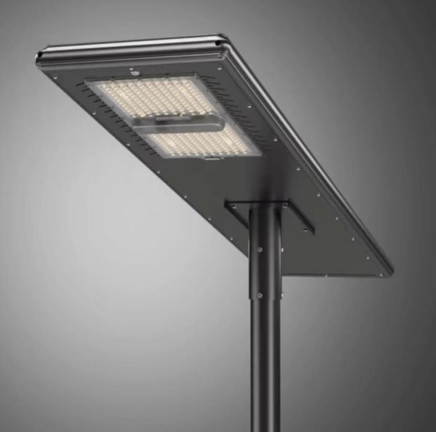 100W Eco Friendly Waterproof Dustproof Anti Corrosion Easy Installation All in One Solar Street Light