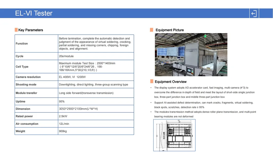 Solar Module Assembly Line 7
