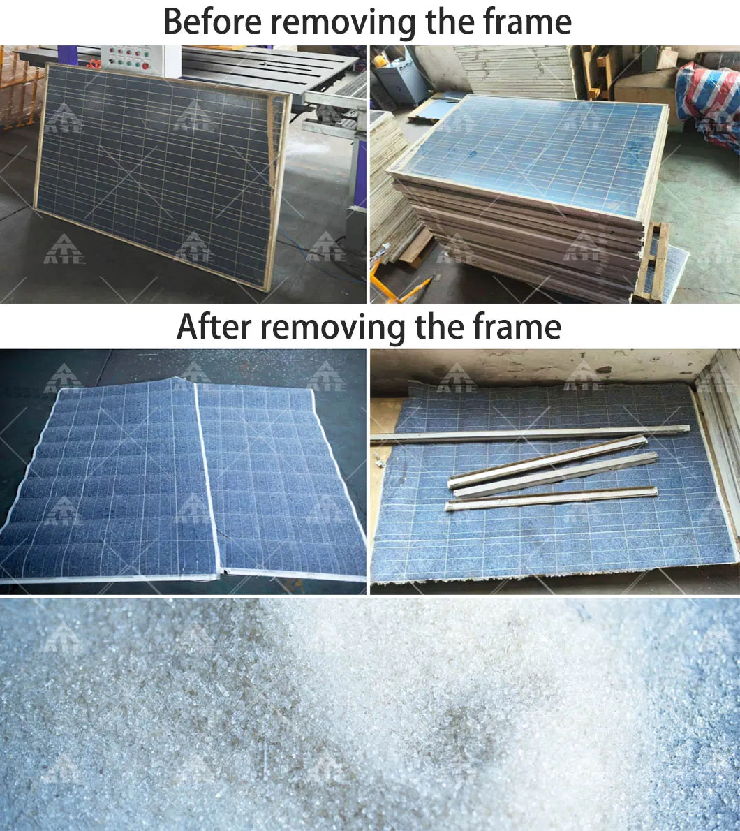 PV Panel Disassembly Machine