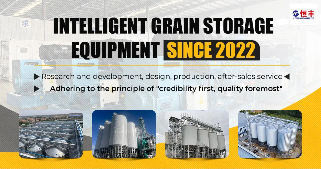 Galvanized Grain Silo Banner
