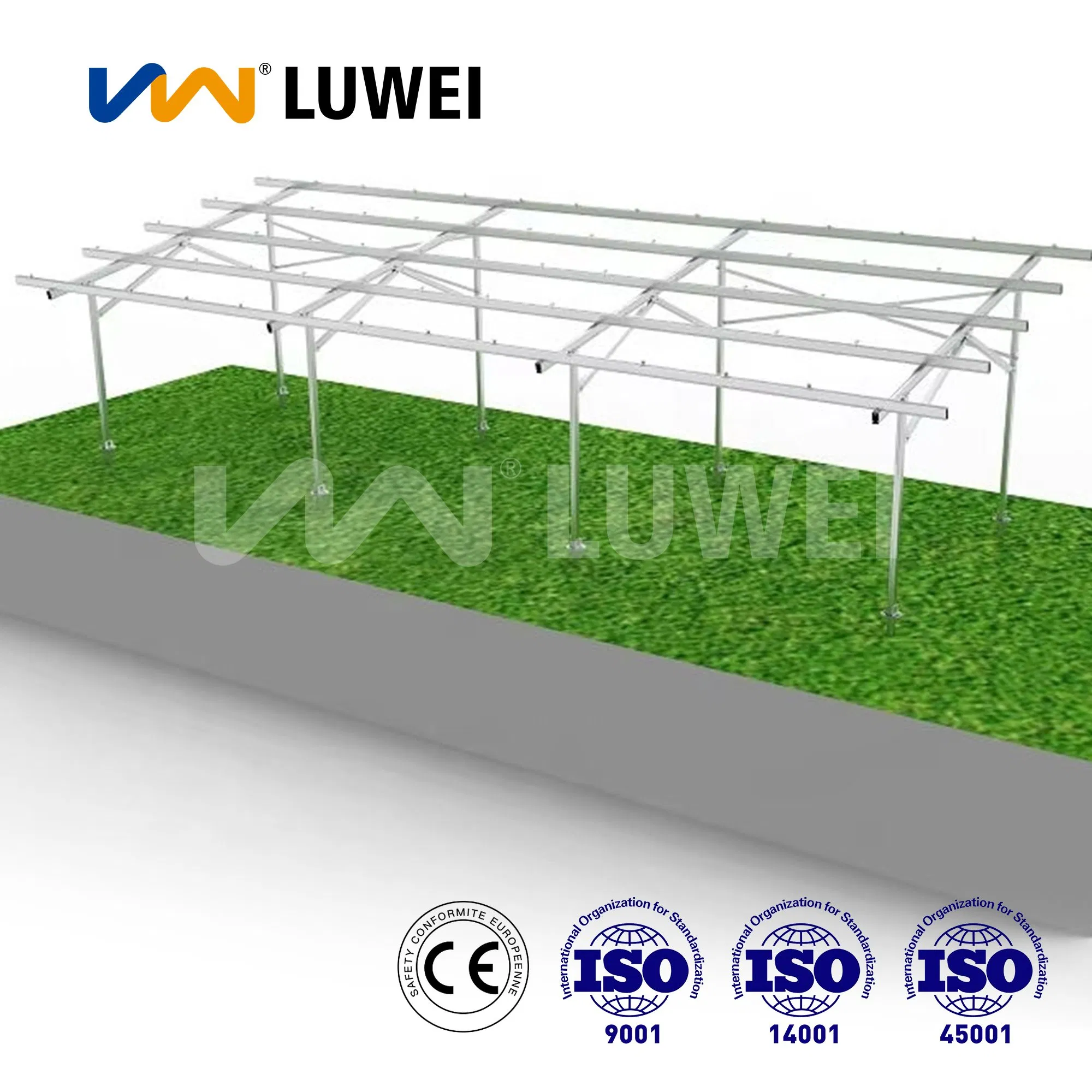 Solar Farm Mounting Solutions by Luwei for 5kw and 15kw Kits