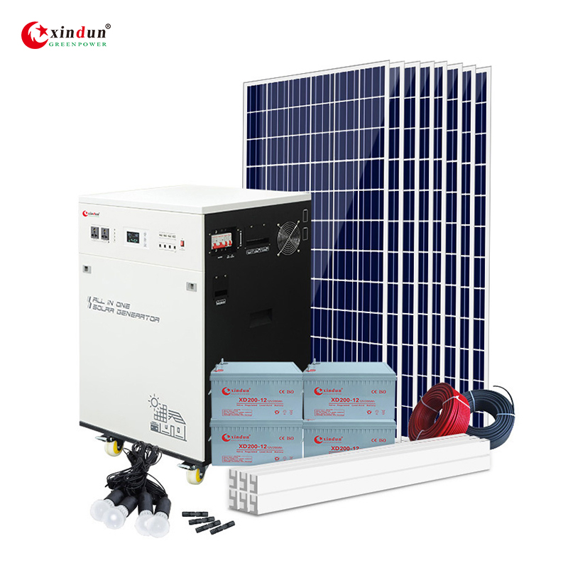 Price 48V Lithium Battery Pack Paket Solar Home Pump System for Agriculture Irrigation