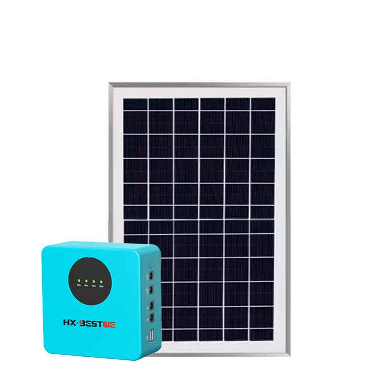 Affordable Complete off Grid Solar Home Lighting Systems Kit with 4 Lights, Phone Charging