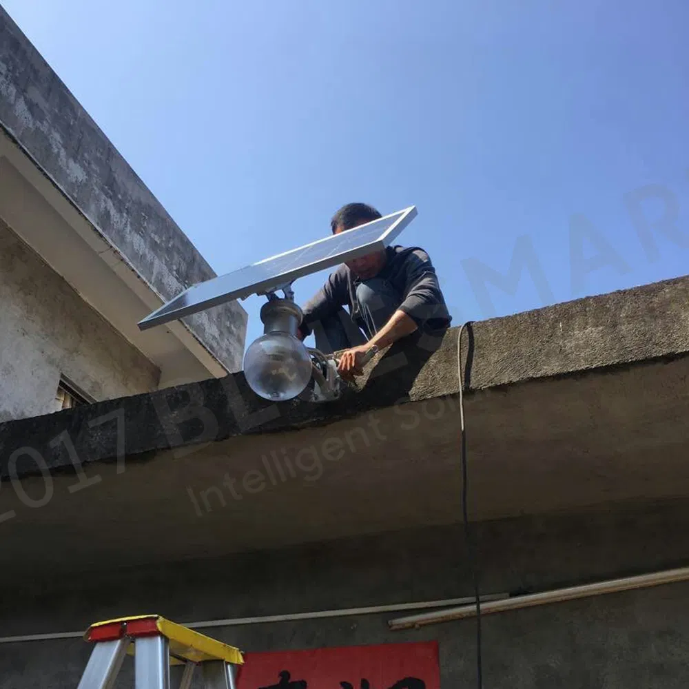 9W Outdoor Solar Powered LED Street Garden Lighting