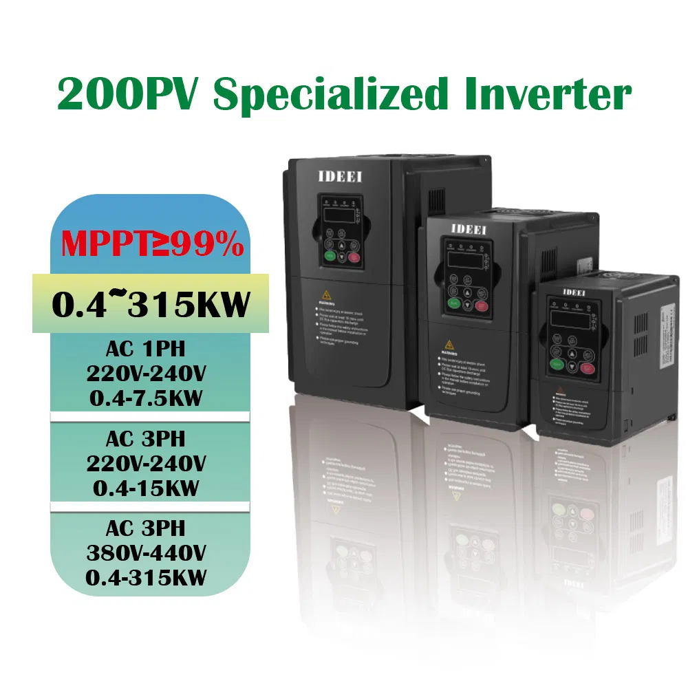 0.75kw-110kw MPPT Solar Water Pump Inverter AC Drive Controller for Agricultural Irrigation Systems