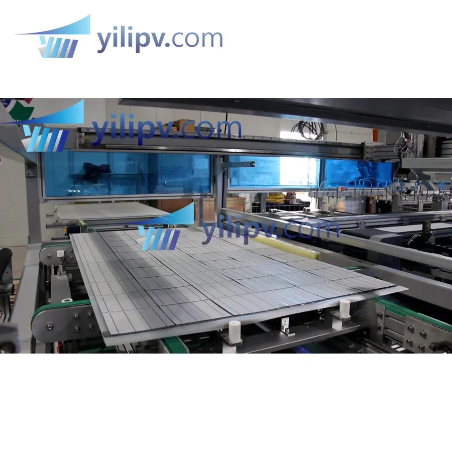 Solar Panel Production Line Overview