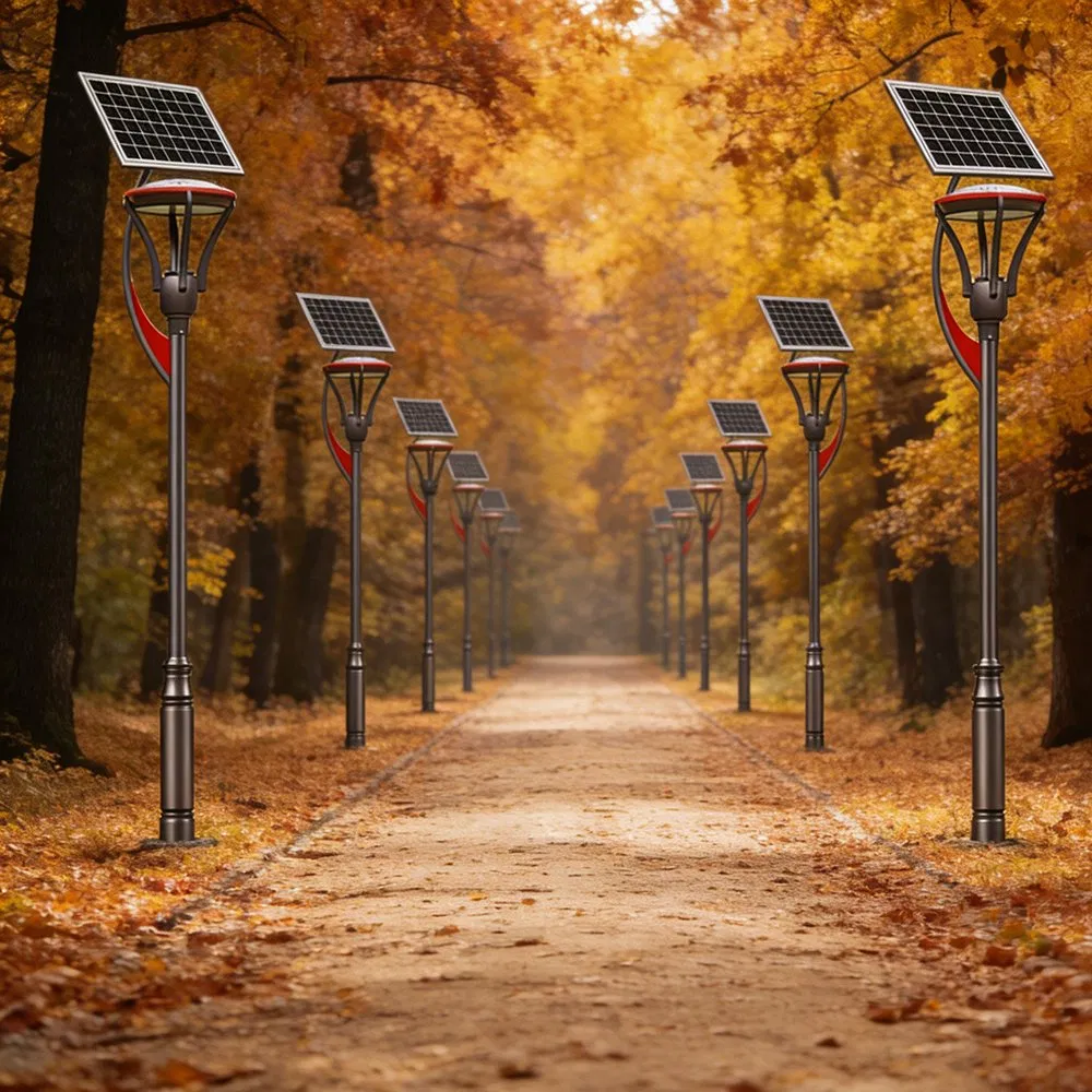 Compact Integrated Solar Street Light with Easy Installation Design