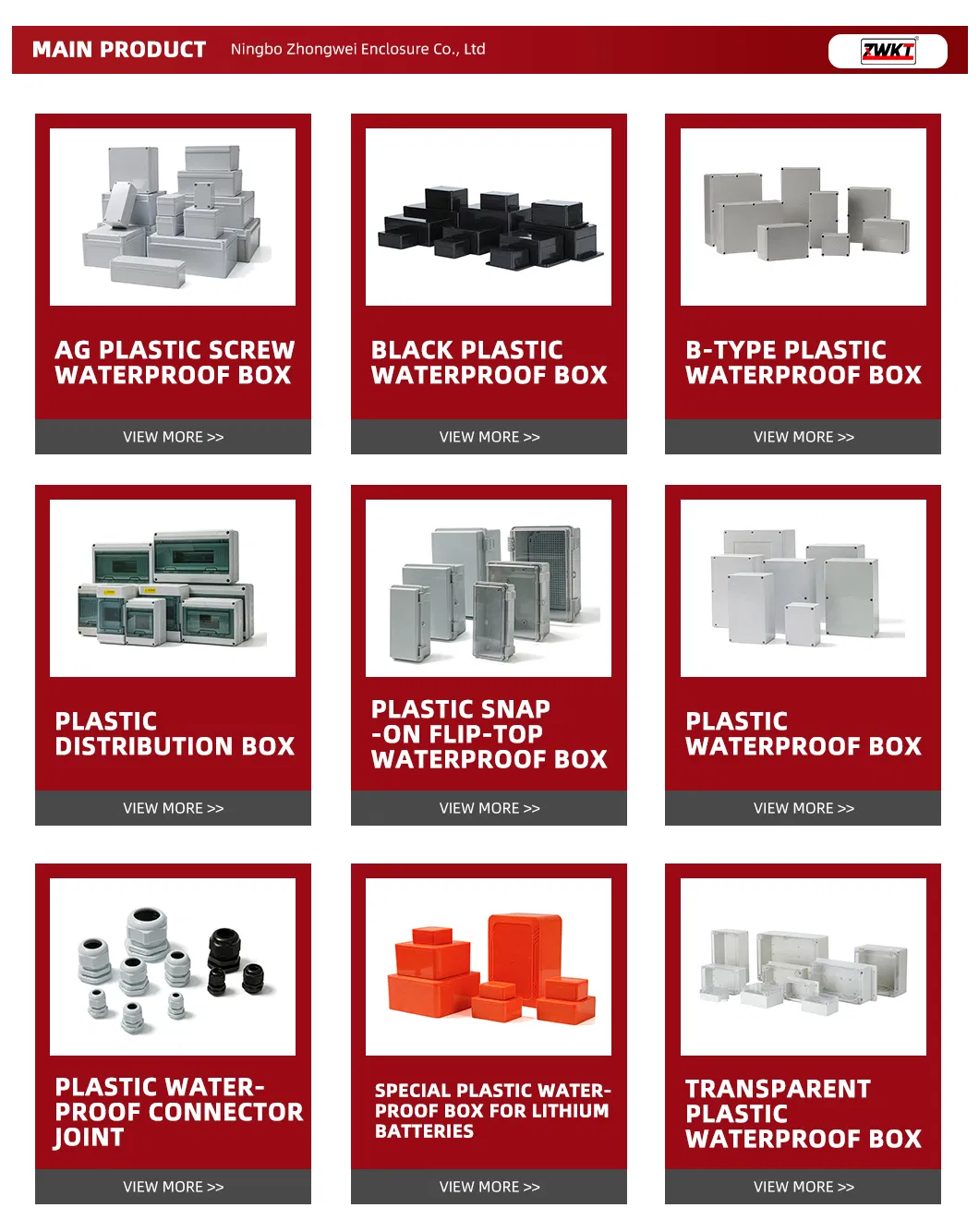 Product Range Banner