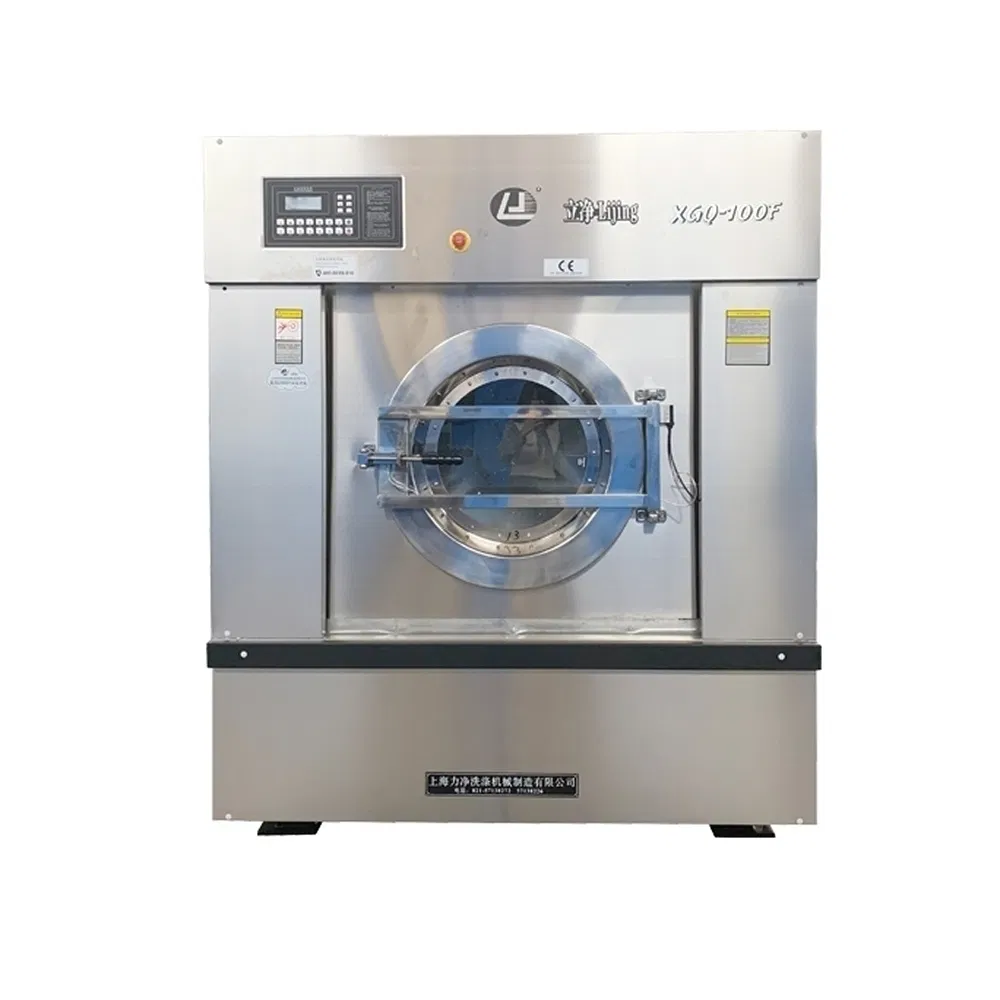 Heavy Duty Washer Extractor Xgq-15-150f Non-Corrodible Industry Fully-Automatic Textile Smart Washing Machines