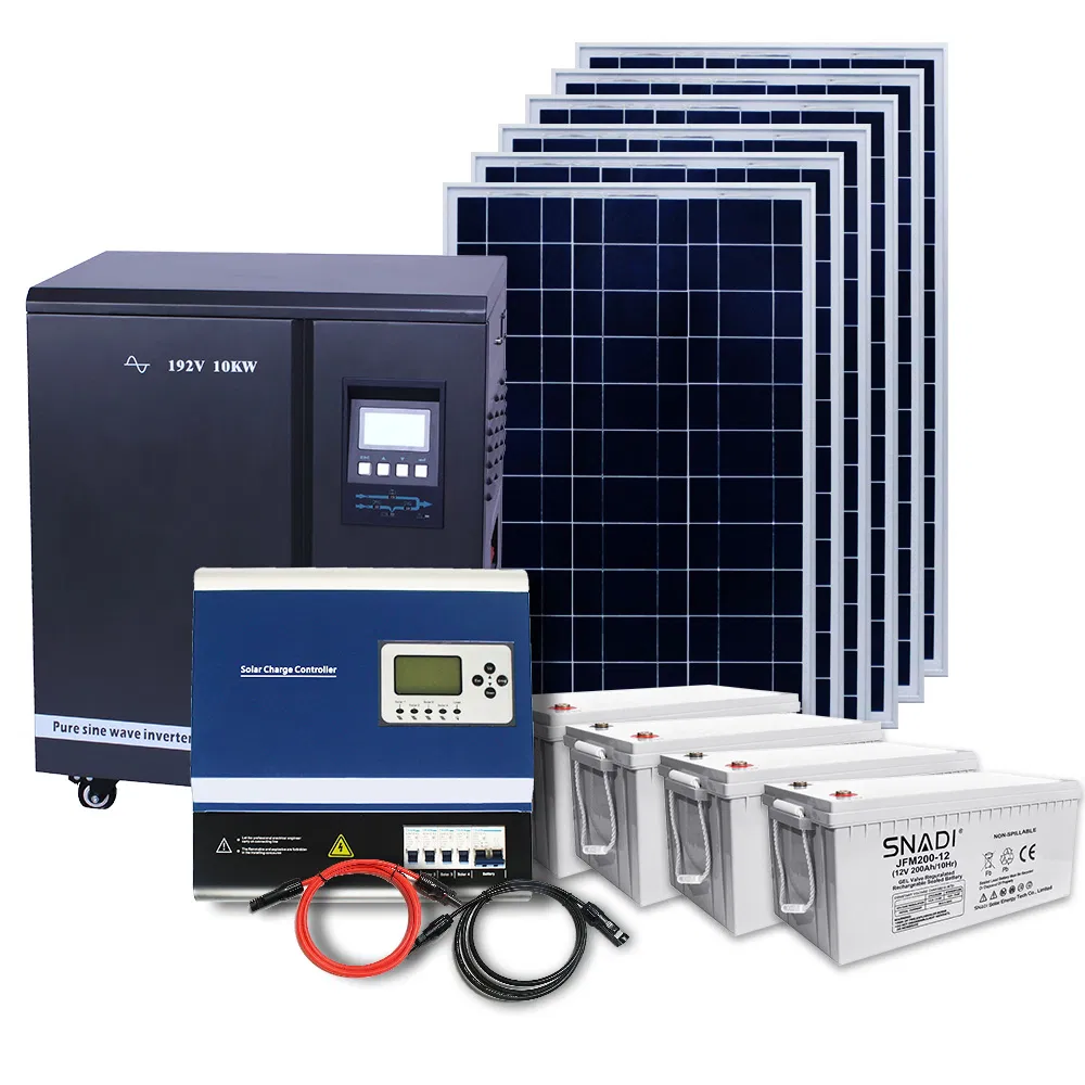 Snadi 3kw 5kw 10kw 15kw 20kw Power Station Complete Hybrid Solar System off Grid Home Solar Energy System