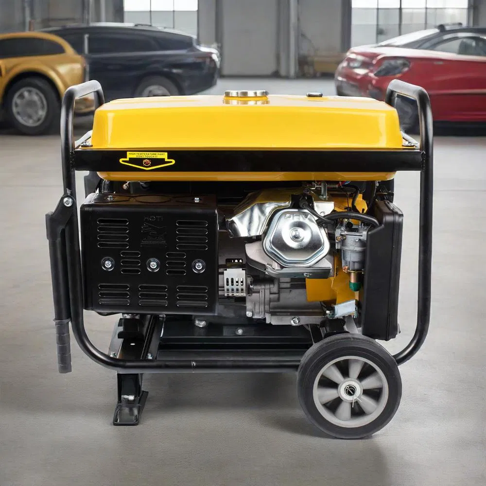 5500W 6500W 7500W 8500W Portable Petrol Engine Gasoline Generator 220V 380V with Electric Starter Commercial Use