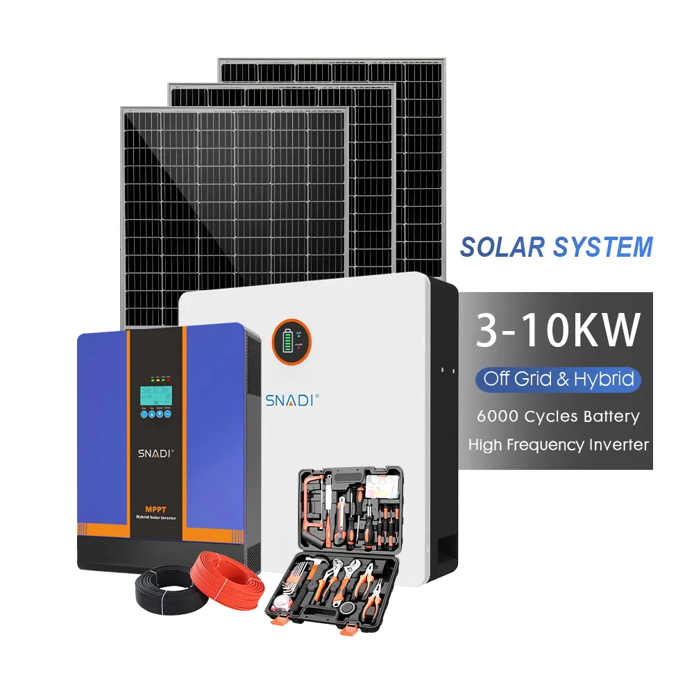 Snadi 3kw 5kw Hybrid Inverter off Grid Solar Energy Home Power System