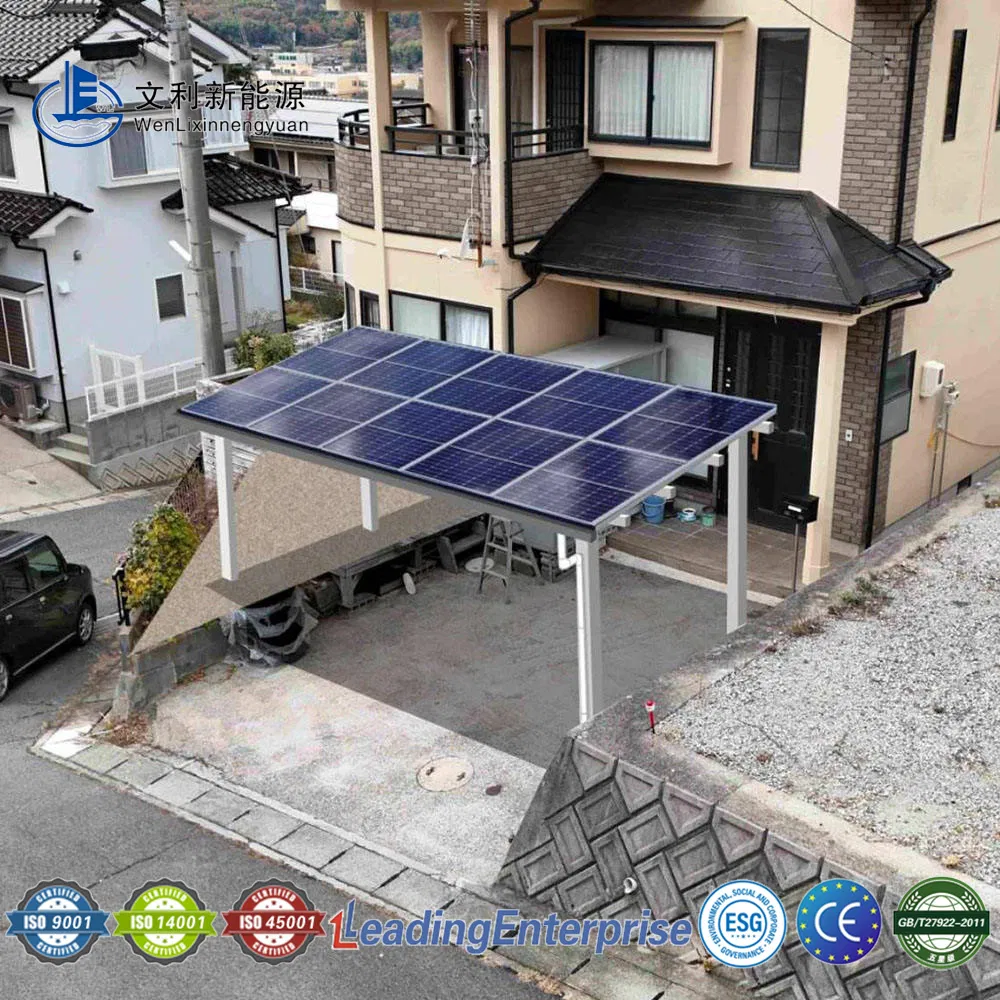 Wholesale Factory Direct High Quality Customized Design Fast Assembly Carbon Steel PV Structures Solar Panel Carport Mount System