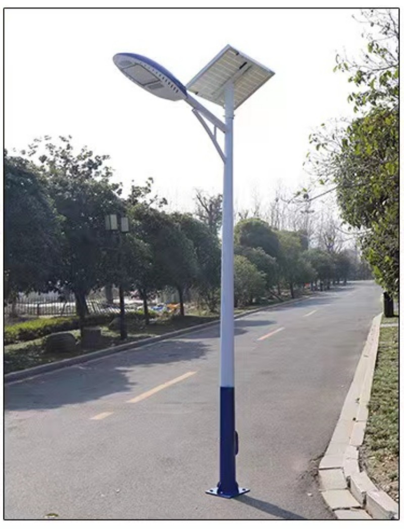 Lumind Solar Street Light Superior Quality Blue Easy Installation Integrated 50W Street Light Solar