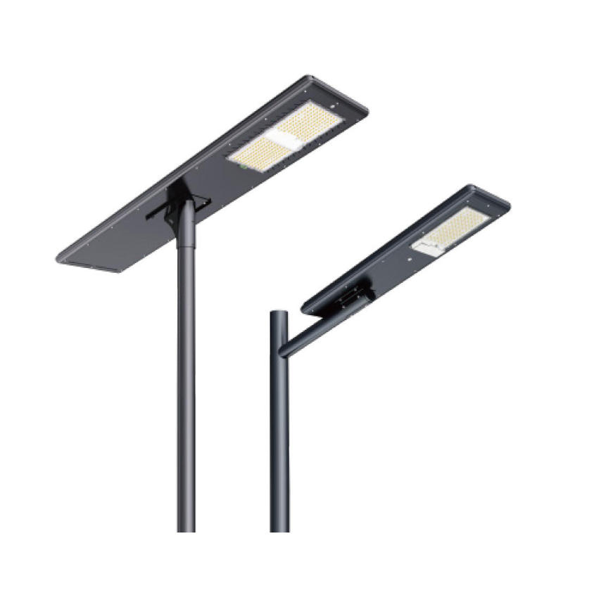 100W Eco Friendly Waterproof Dustproof Anti Corrosion Easy Installation All in One Solar Street Light