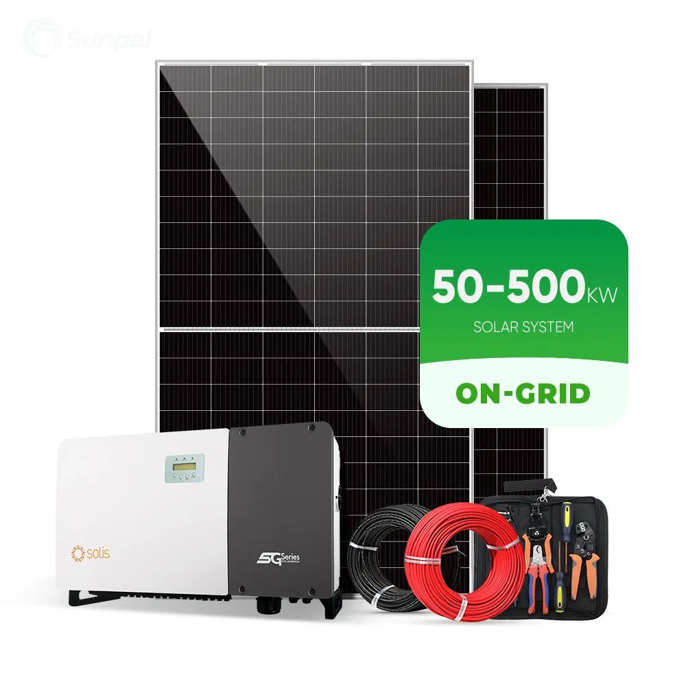 Sunpal Solar All In One Storage Systems 100Kw 450Kw 500Kw On Grid Complete Energy Solar Panel System