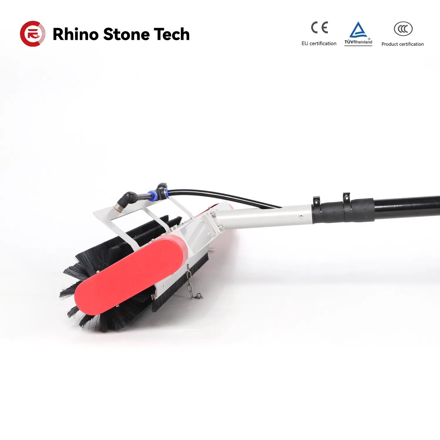 Widely Used Lightweight Manual Spray Brush Can Be Connected to Water Pump/Tap Directly for Solar Panel Quick Cleaning