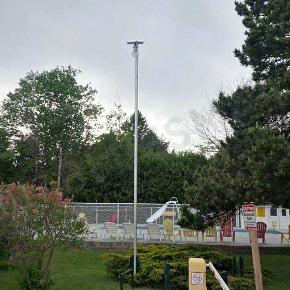 9W LED Solar Garden Lighting with Multi-Working Modes