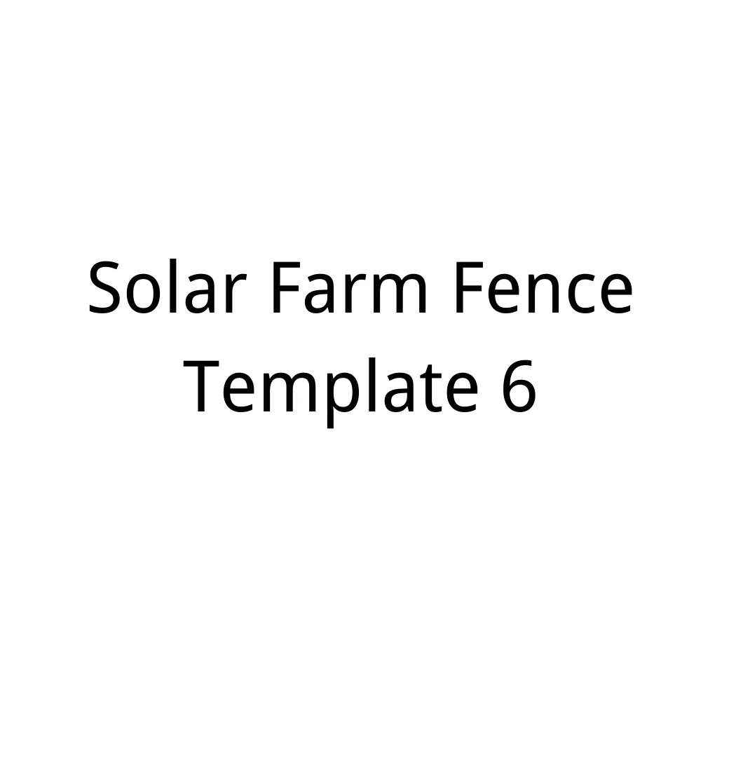 Solar Infrastructure