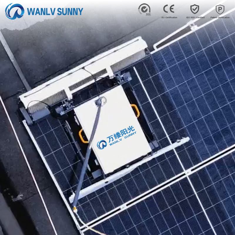 Automated Cleaning Solution for Customized Solar Panel Maintenance Needs