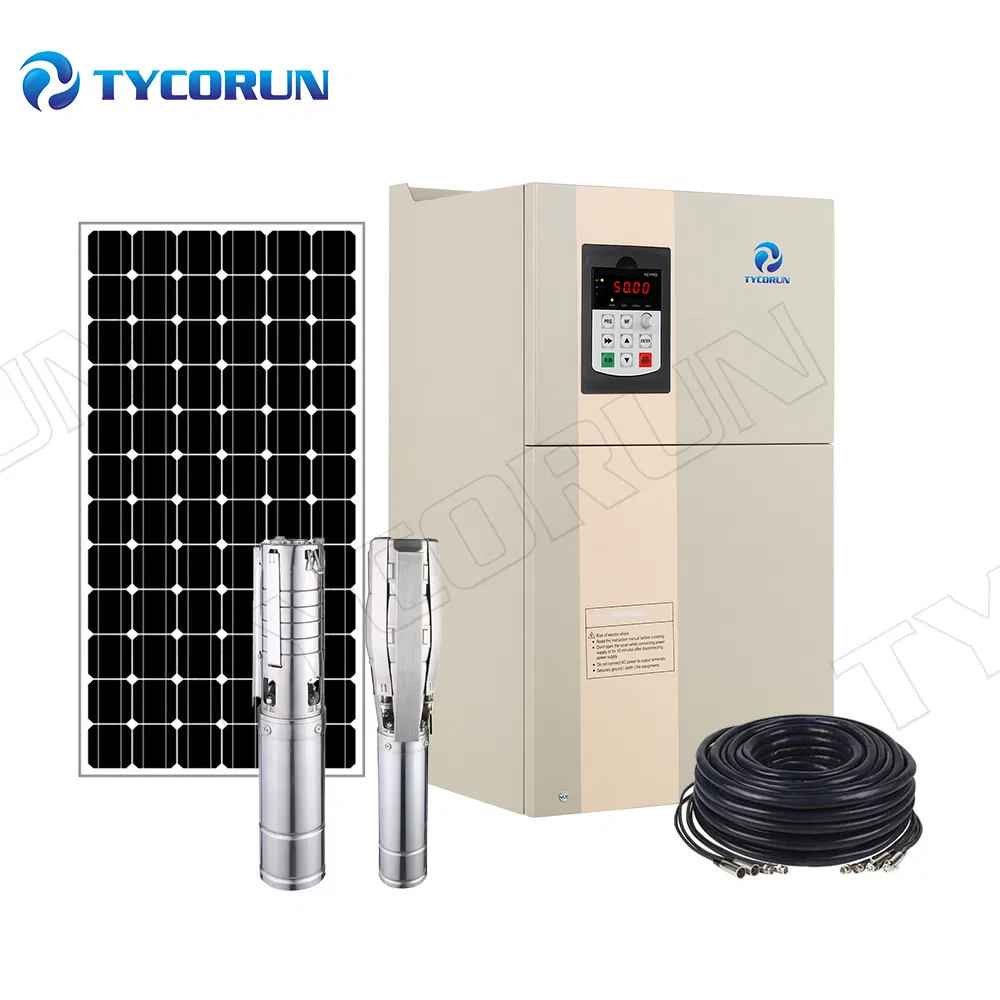 Tycorun Solar Water Pump System 10HP 20HP 30HP Farm Irrigation Solar Submersible Pump