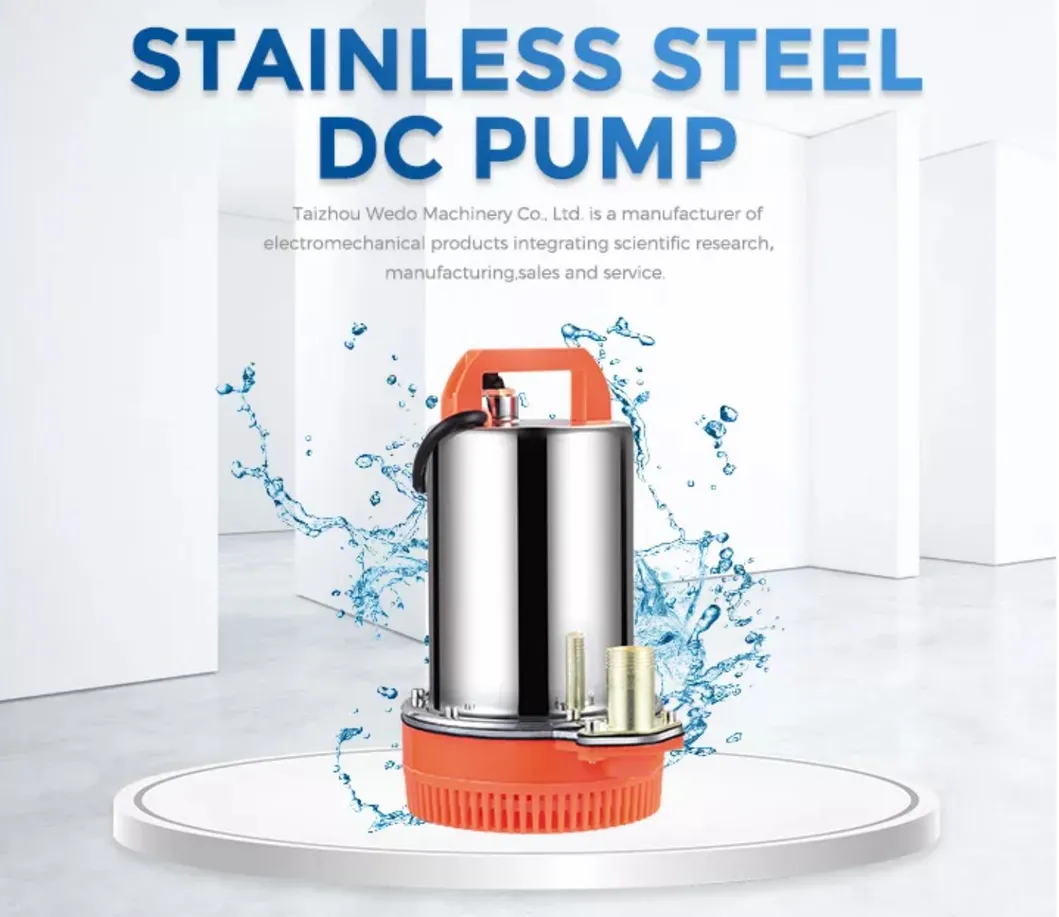 Solar Powered DC Submersible Water Pump