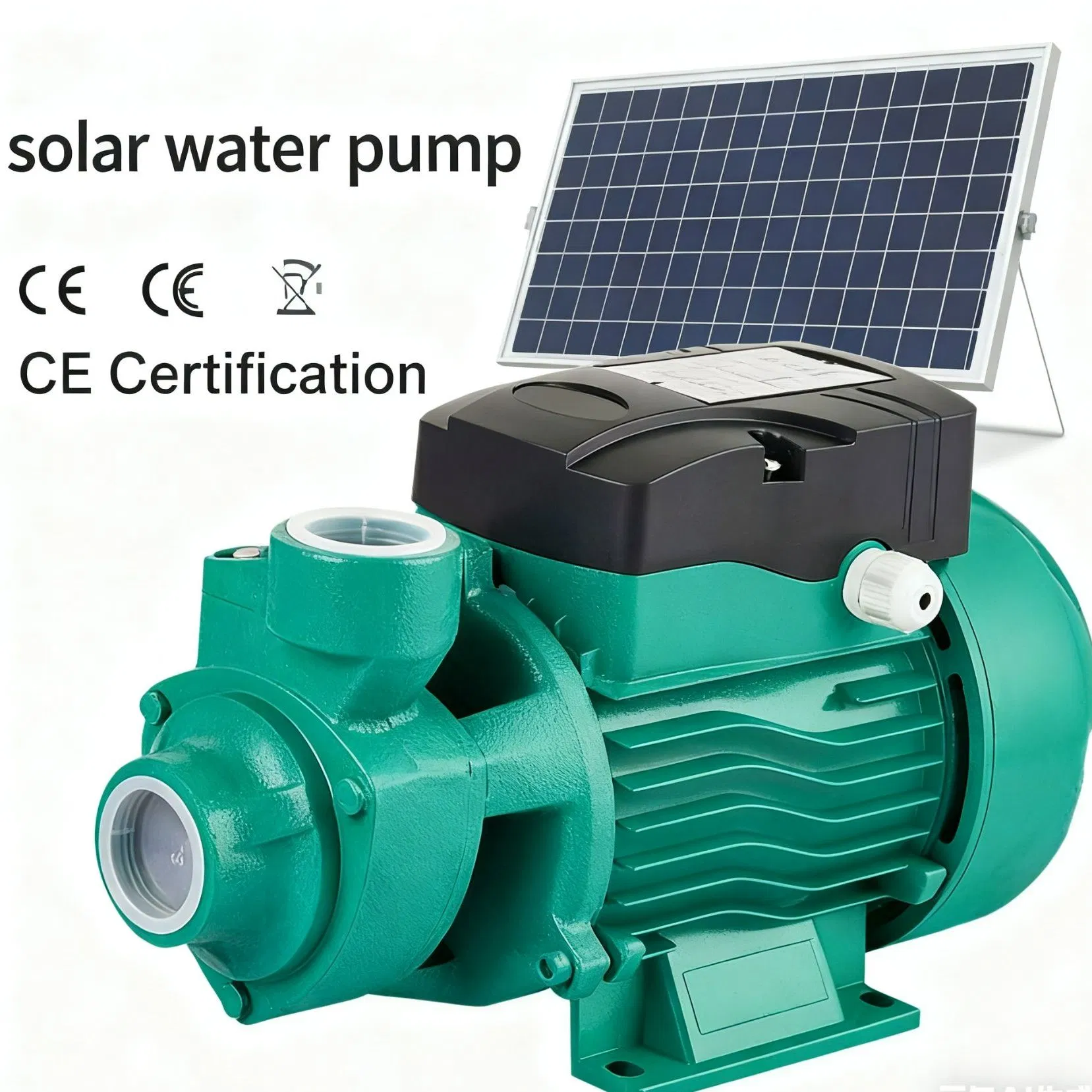 Portable Mini Solar Powered Water Pump Aluminum Alloy for Agricultural Irrigation Garden Watering