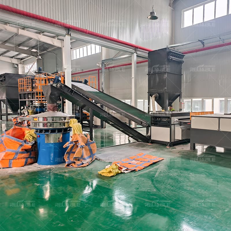 Industrial Grade PV Solar Panel Recycling Machine High Precision Solar Module Crushing and Sorting Machine