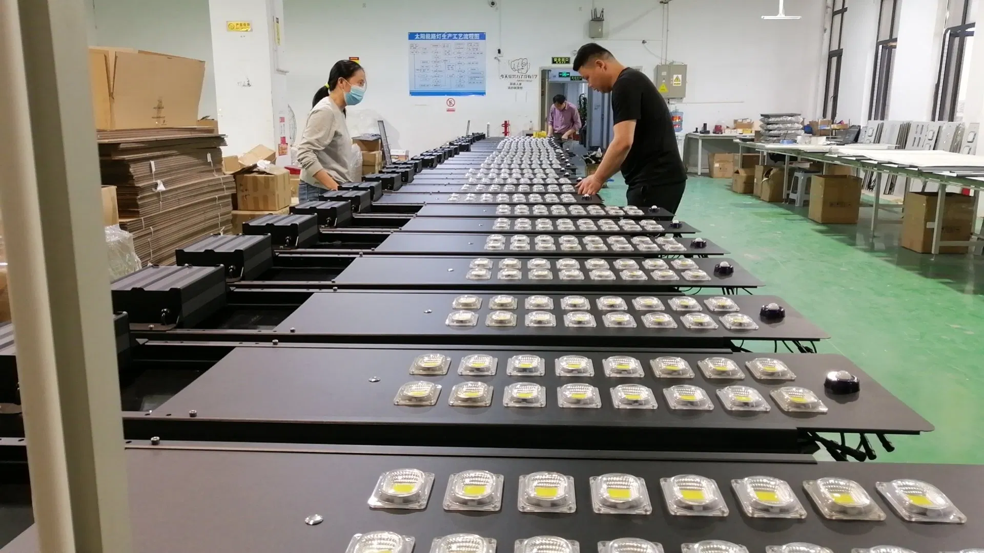 Outdoor Waterproof Road Solar LED Street Lights for Project Installation