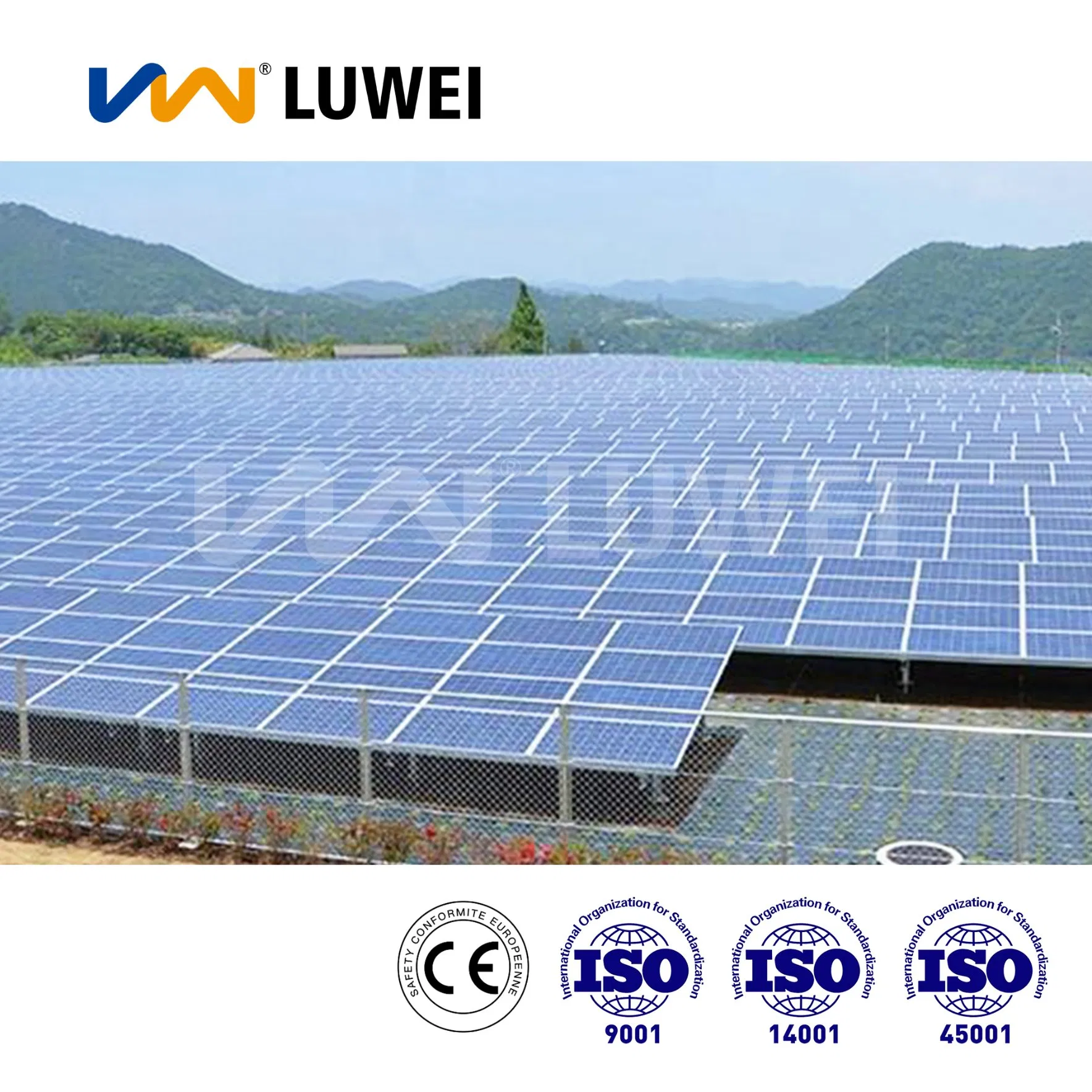 Solar Farm Mounting Solutions by Luwei for 5kw and 15kw Kits