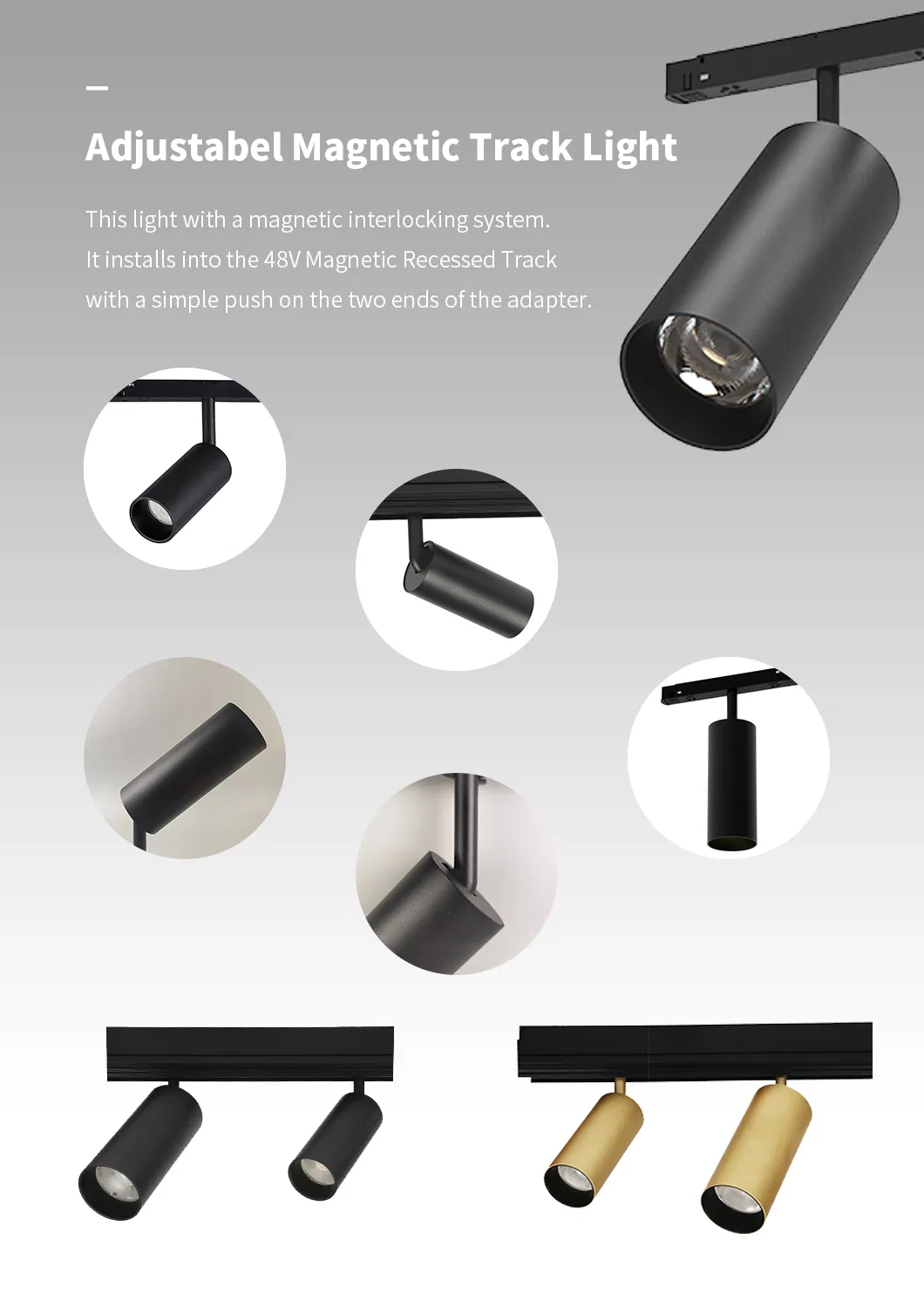 Magnetic Tracklight View 2