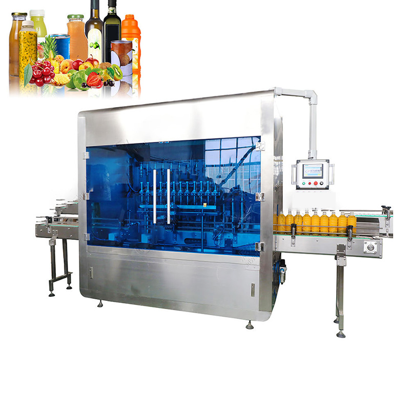 Versatile Multi-Head Liquid Filling Machine for Sauces and Dressings