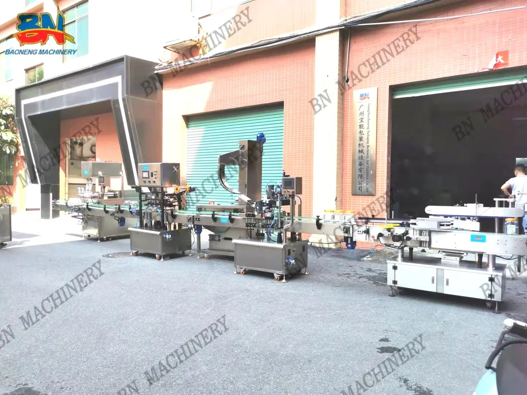 Canned sauce bottle production line