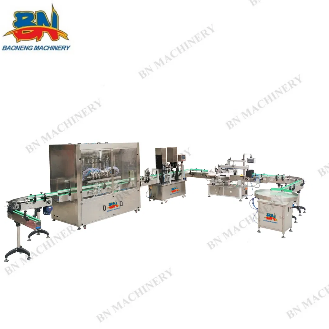 Engine oil cleaner filling line