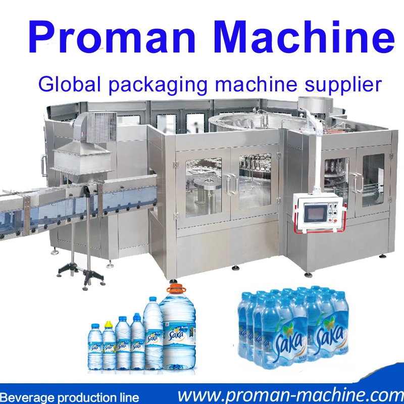 2026 Manufacture Factory Pet Plastic Bottle Beverage Soft Drink Fill Sparking Mineral Pure Water Aqua Juice Liquid Filling Automatic Bottling Machine Price