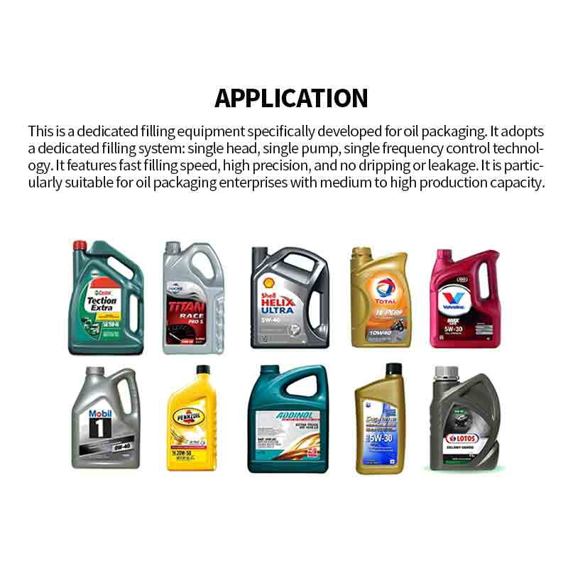 Automatic High Viscosity Liquid Antifreeze Lubricant Engine Oil Filling Machine