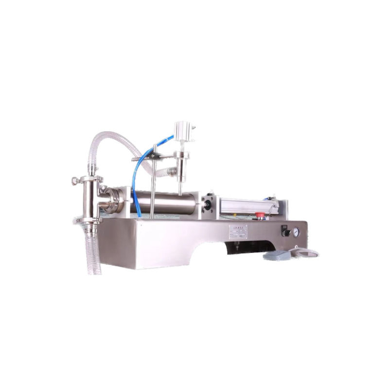 Pneumatic Horizontal Liquid Filling Machine - Sesame Oil and Sesame Paste Piston-Type Quantitative Filling Equipment