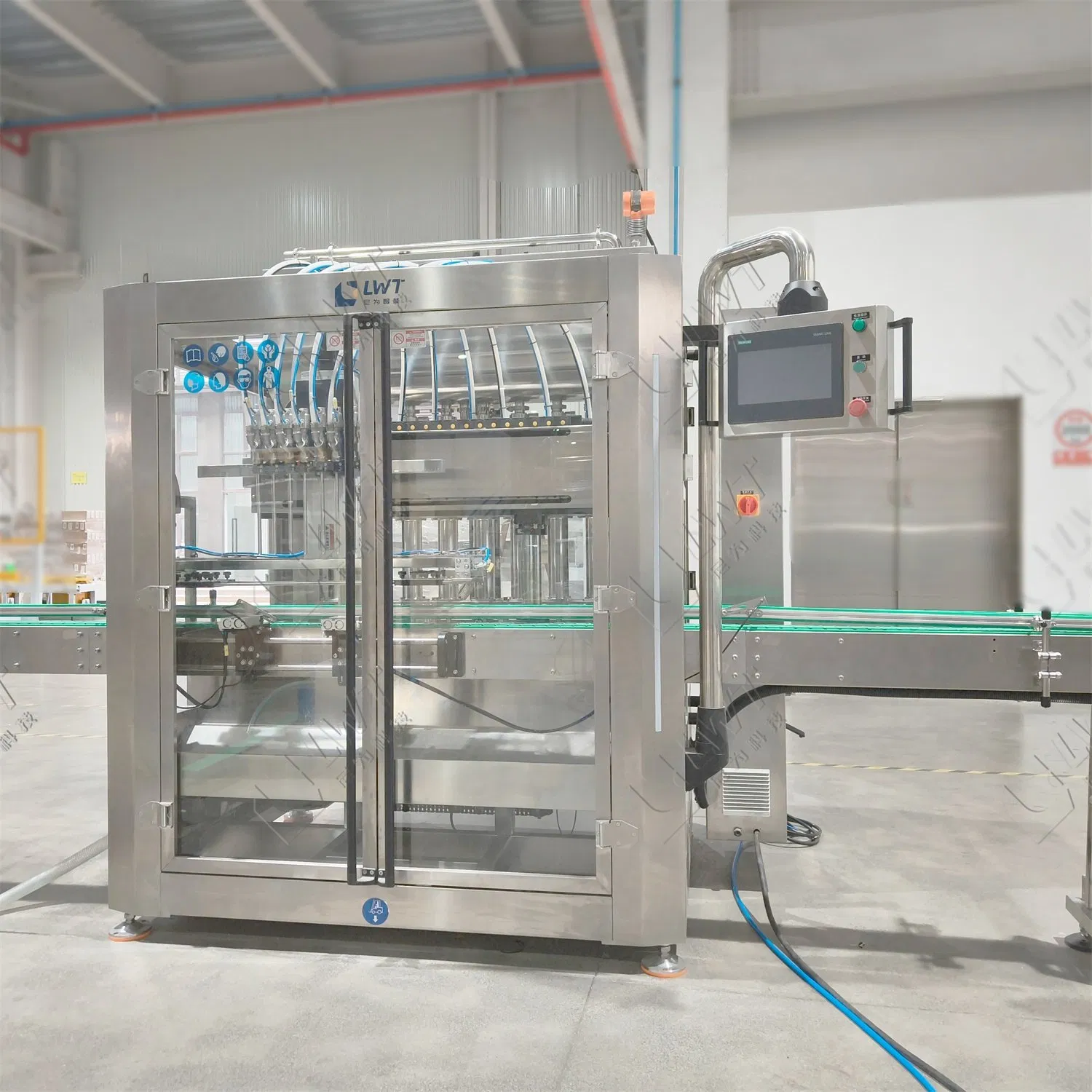 Automatic Liquid Condiment Cooking Peanut Butter Edible Oil Tomato Sauce Honey Shampoo Cleaning Detergent Plastic Glass Bottle Volumetric Filling Machine