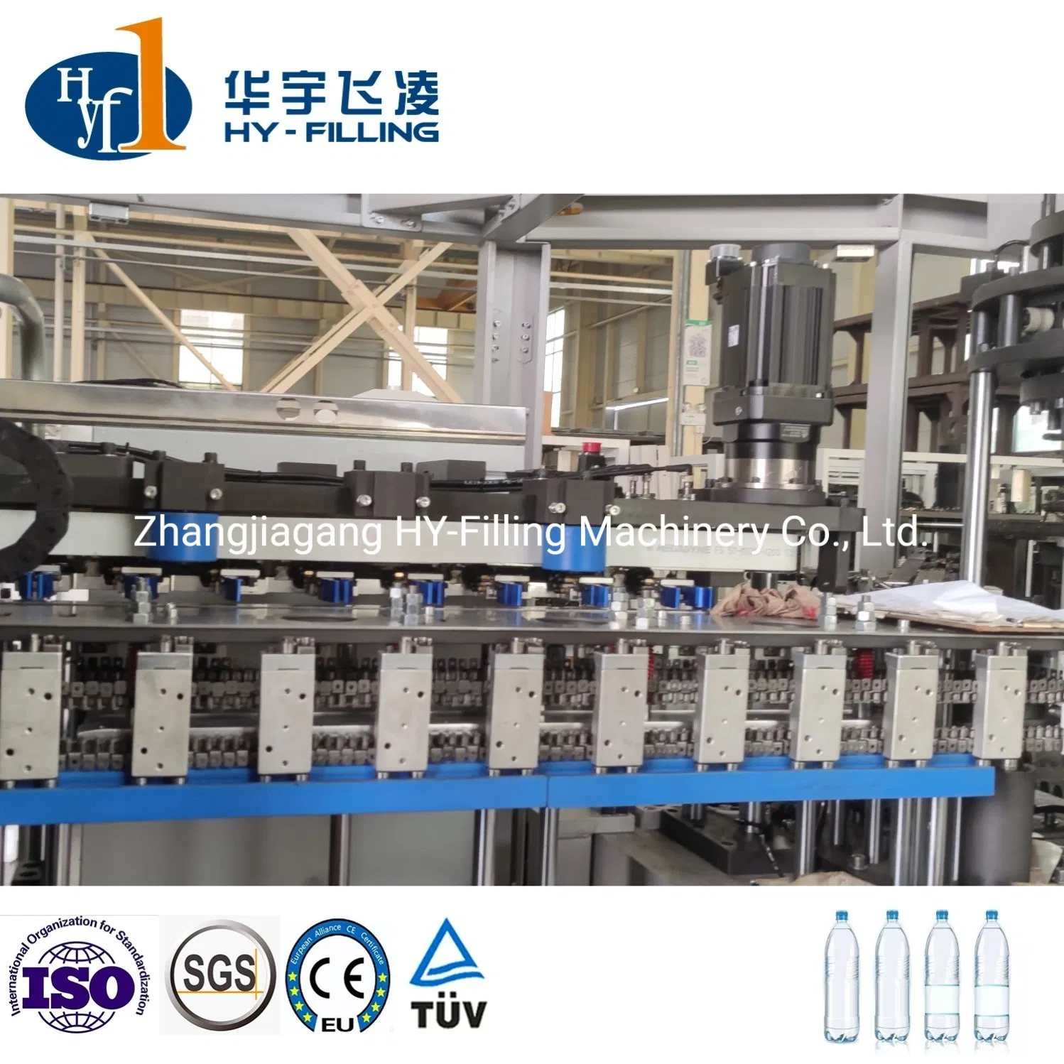 Liquid Multi-Head Hy-Filling Bottles Pet Package Plastic Blowing Machine Blowing Blower Molding System