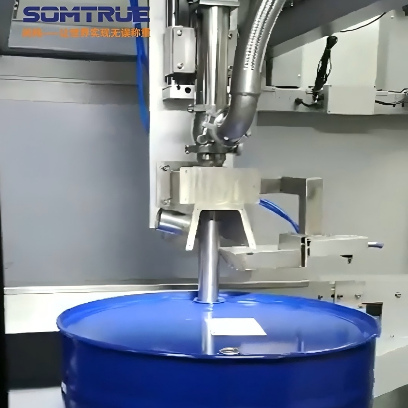 200L Visual Fully Automatic Stainless Steel Compact Anti-Drip Filling Machine