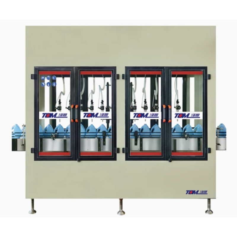 Anti-Corrosion Non-Metal High Speed Detergent Intelligent Capping Packing Liquid Filling Machine for Daily Chemical