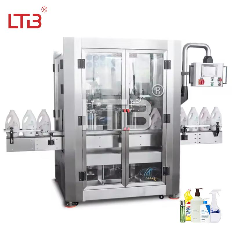 Linear Servo Driven Piston Peristaltic Gear Pump Gravity Pet Glass Bottle Syrup Oil Cosmetic Liquid Jar Viscosity Bottling Filling Filler Food Packaging Machine