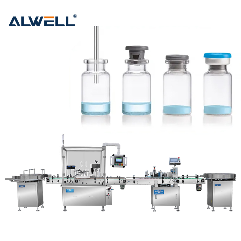 Automatic Rotary Pharmaceutical 10ml Liquid Vial Filling Machine Pharmaceutical Filling Machine and Labeling Machine