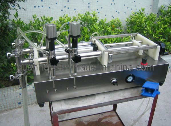 Semi-Auto Piston Type Liquid Filling Machine for Bottle &amp; Pouch Bags