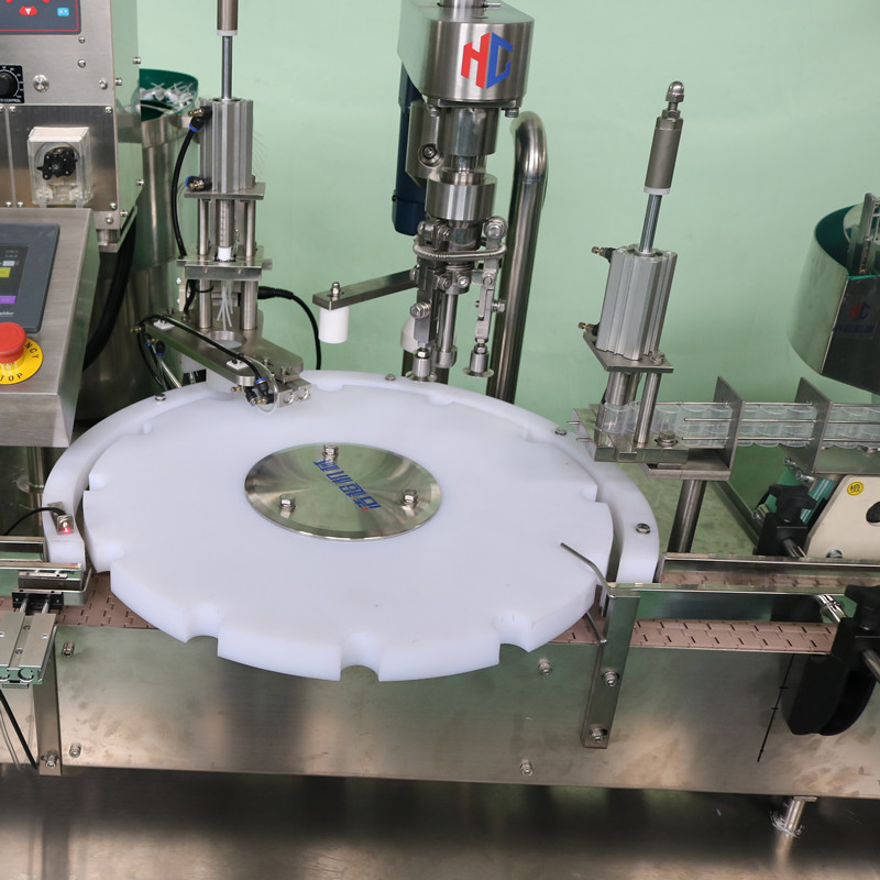 Automatic 4 Heads Explosion Proof Perfume Filling Machine Liquid