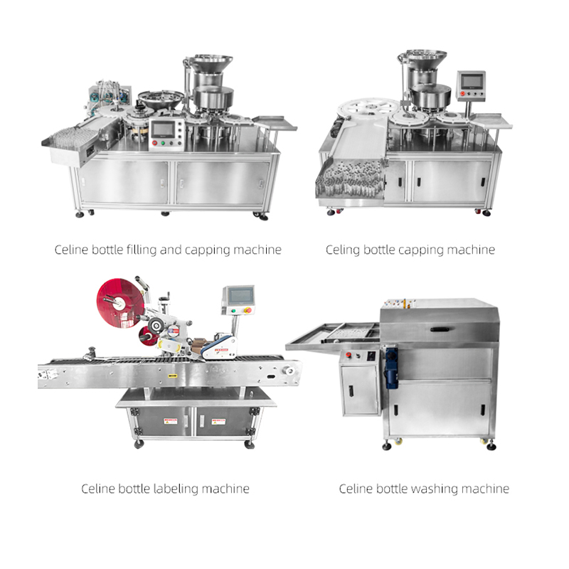 Fully Automatic Quantitative Multi-Head Liquid Vial Filling Machine