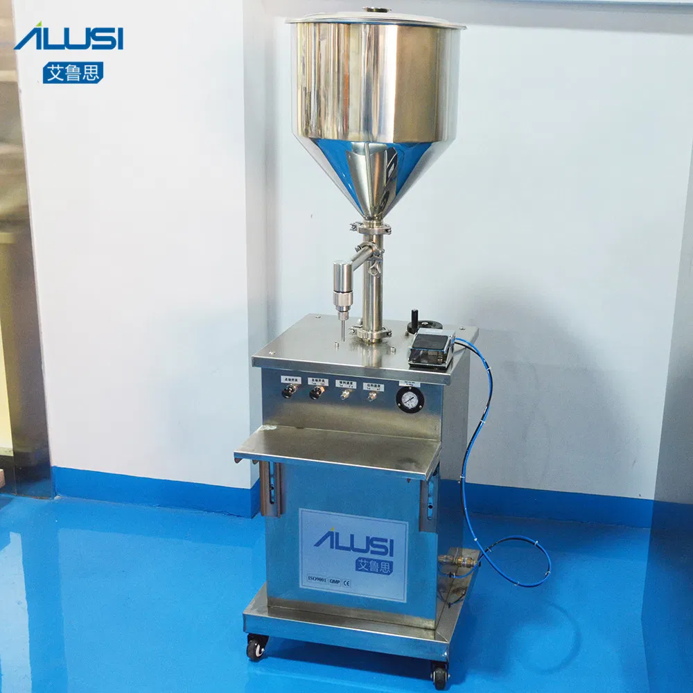 Semi Automatic Vertical Filling Machine for Paste Cream Liquid Soap Water Beverage Gel Shampoo